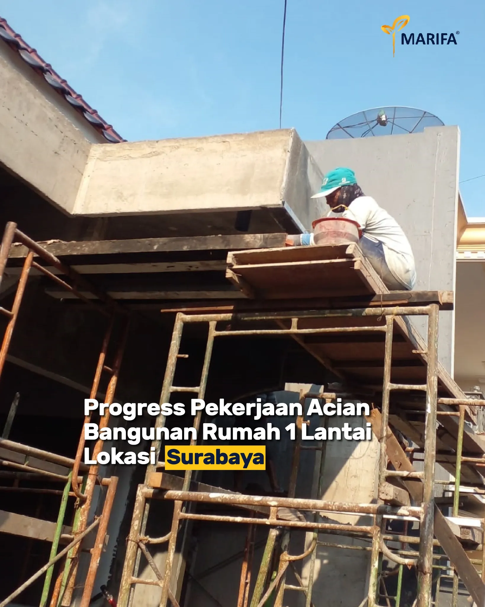 Update Proyek Rumah 1 Lantai Di Surabaya 9
