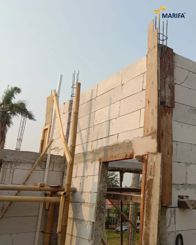 1 Update Proyek Marifa Property Progres Rumah 2 Lantai Di Tangerang