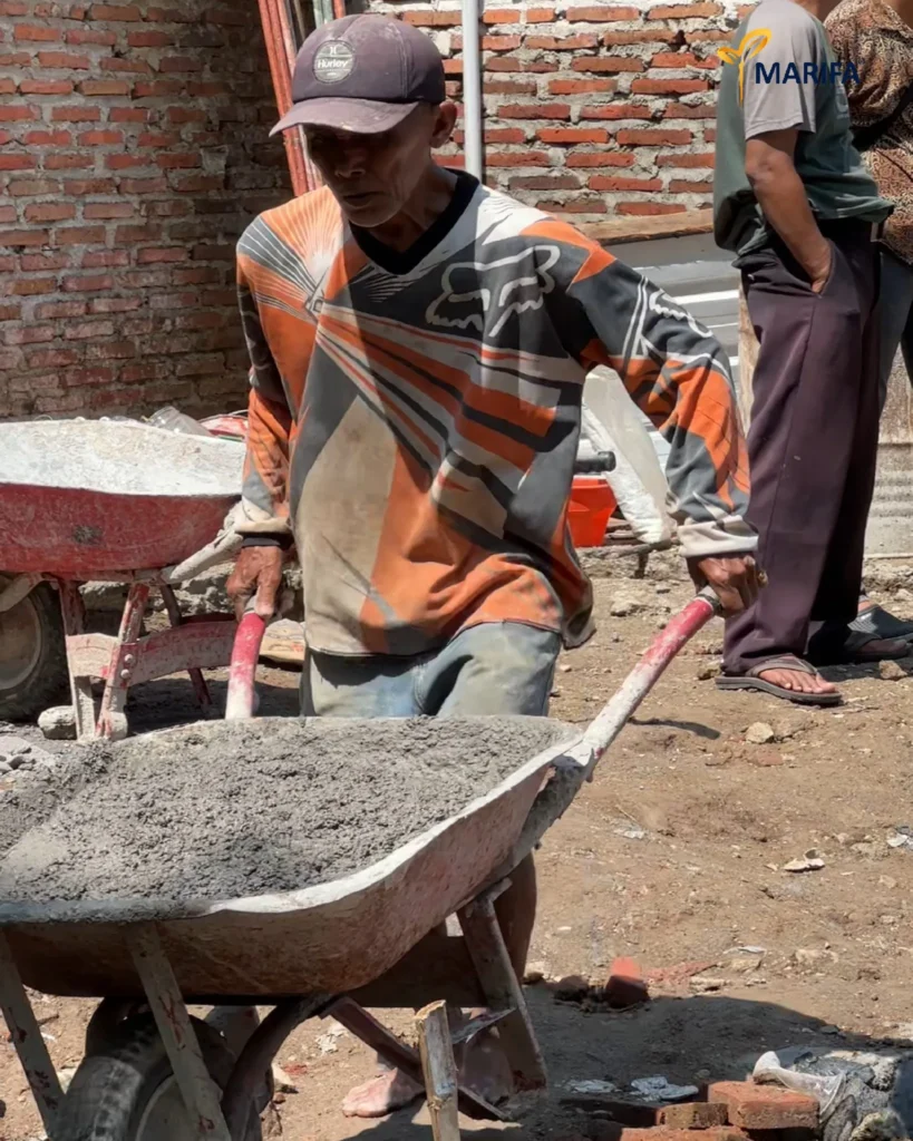 5 Update Proyek Terbaru Di Marifa Property Rumah 1 Lantai Di Madiun Sedang Mengerjakan Pondasi!