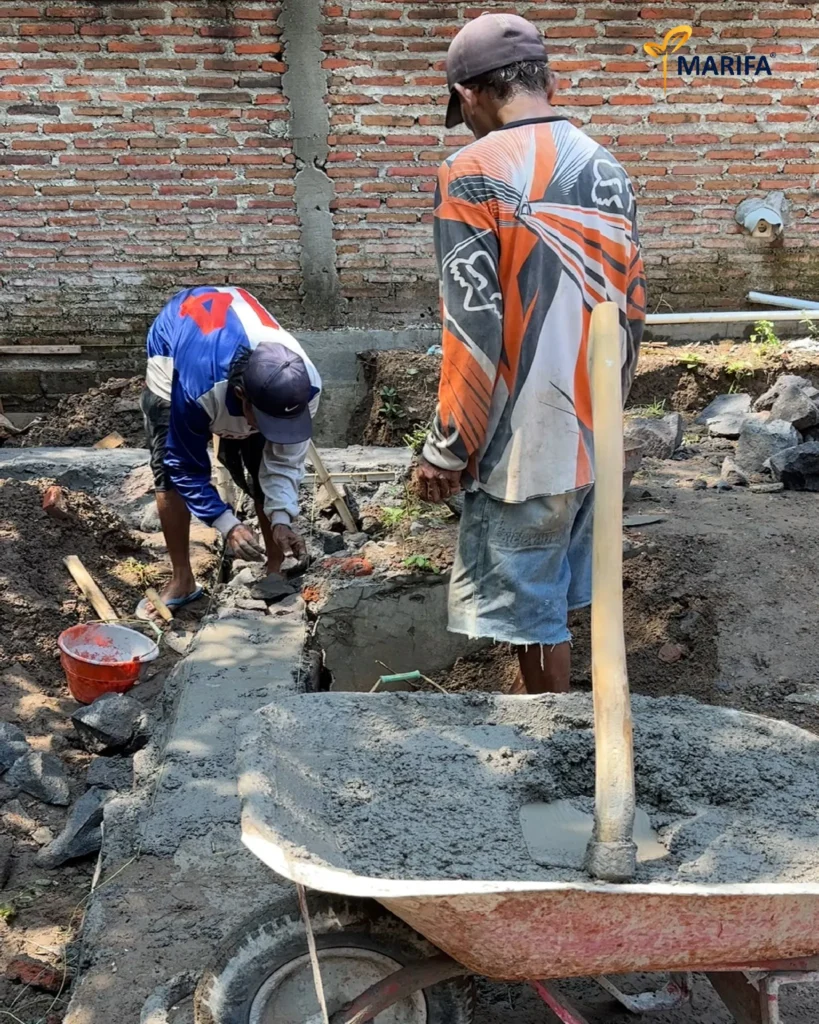 7 Update Proyek Terbaru Di Marifa Property Rumah 1 Lantai Di Madiun Sedang Mengerjakan Pondasi!