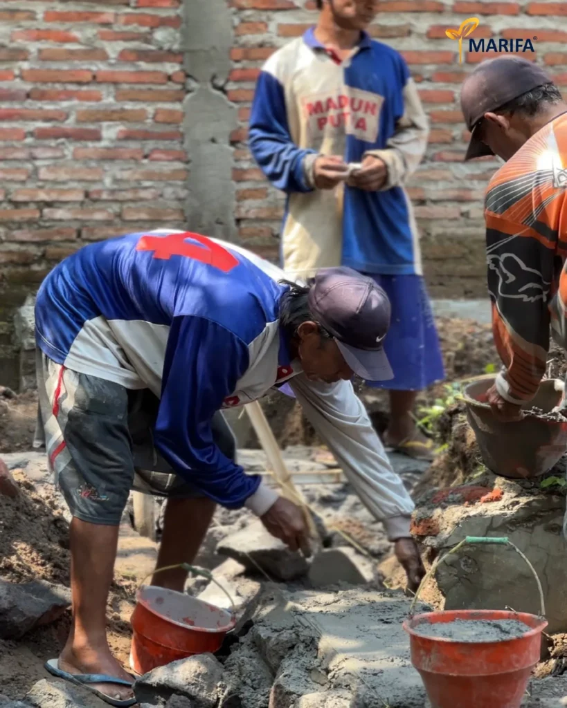 8 Update Proyek Terbaru Di Marifa Property Rumah 1 Lantai Di Madiun Sedang Mengerjakan Pondasi!