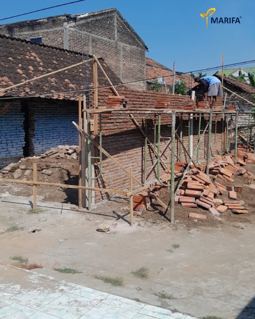 Progres Proyek Rumah 1 Lantai Di Madiun 5
