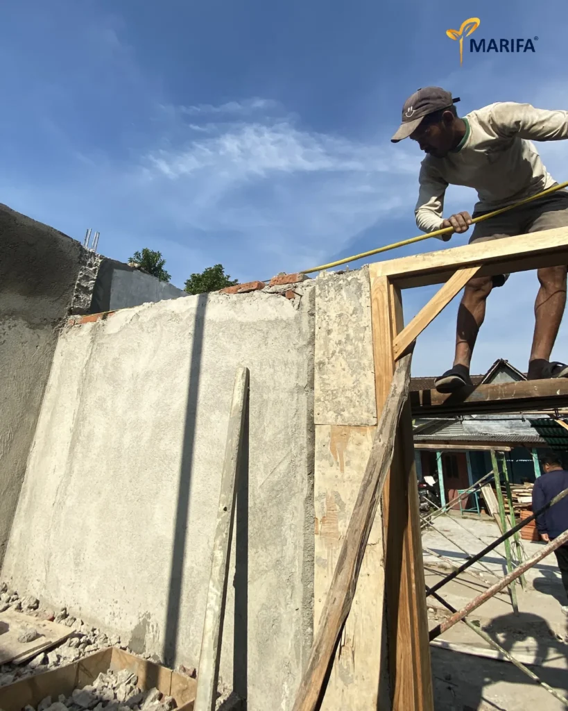 Progres Proyek Rumah 1 Lantai Di Madiun 7