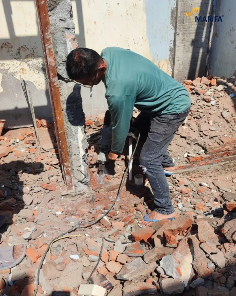 Rumah Impian Tiga Lantai. Progres Terbaru Dari Marifa Property 5