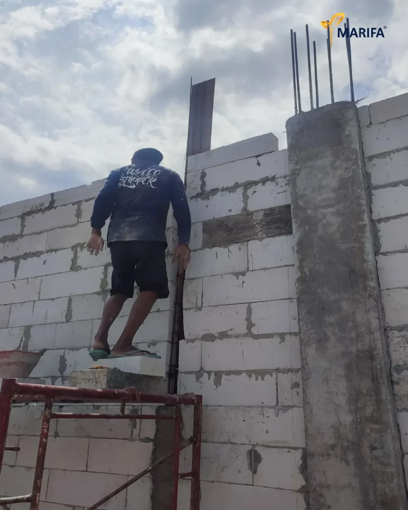 Rumah Impian Tiga Lantai. Progres Terbaru Dari Marifa Property 6