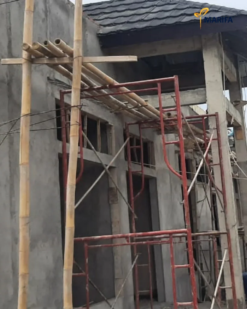 Update Proyek Rumah 1 Lantai Di Demak Pengerjaan Atap Yang Keren Banget 1