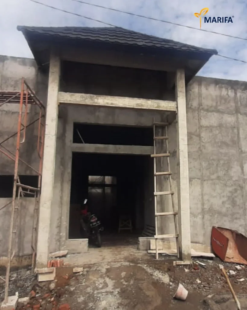 Update Proyek Rumah 1 Lantai Di Demak Pengerjaan Atap Yang Keren Banget 4