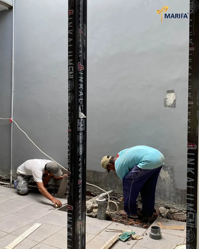 Hunian Nyaman Dan Estetik Untuk Gaya Hidup Modern Progres Rumah Demak 1