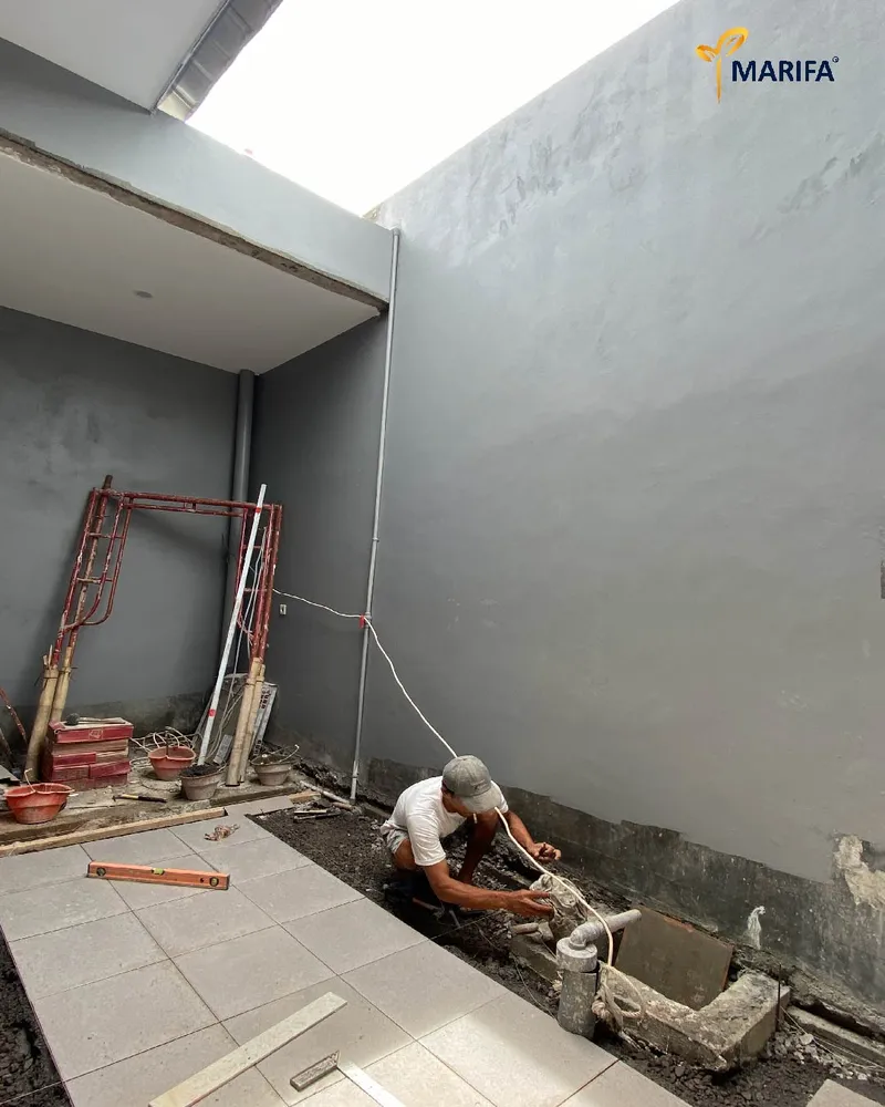 Hunian Nyaman Dan Estetik Untuk Gaya Hidup Modern Progres Rumah Demak 4