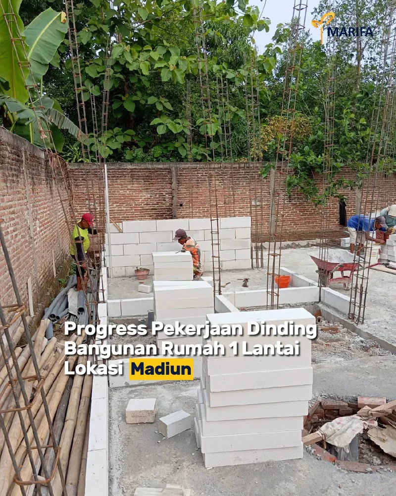 Proyek Rumah 1 Lantai Di Madiun Yang Menarik Perhatian 1