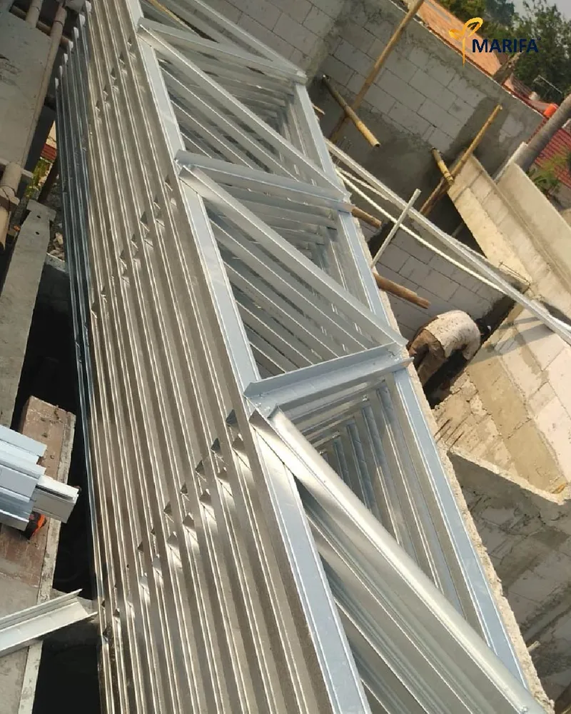 Update Progres Rumah 2 Lantai Di Tangerang Pengerjaan Atap Baja Ringan Untuk Hunian Kokoh & Nyaman! 1