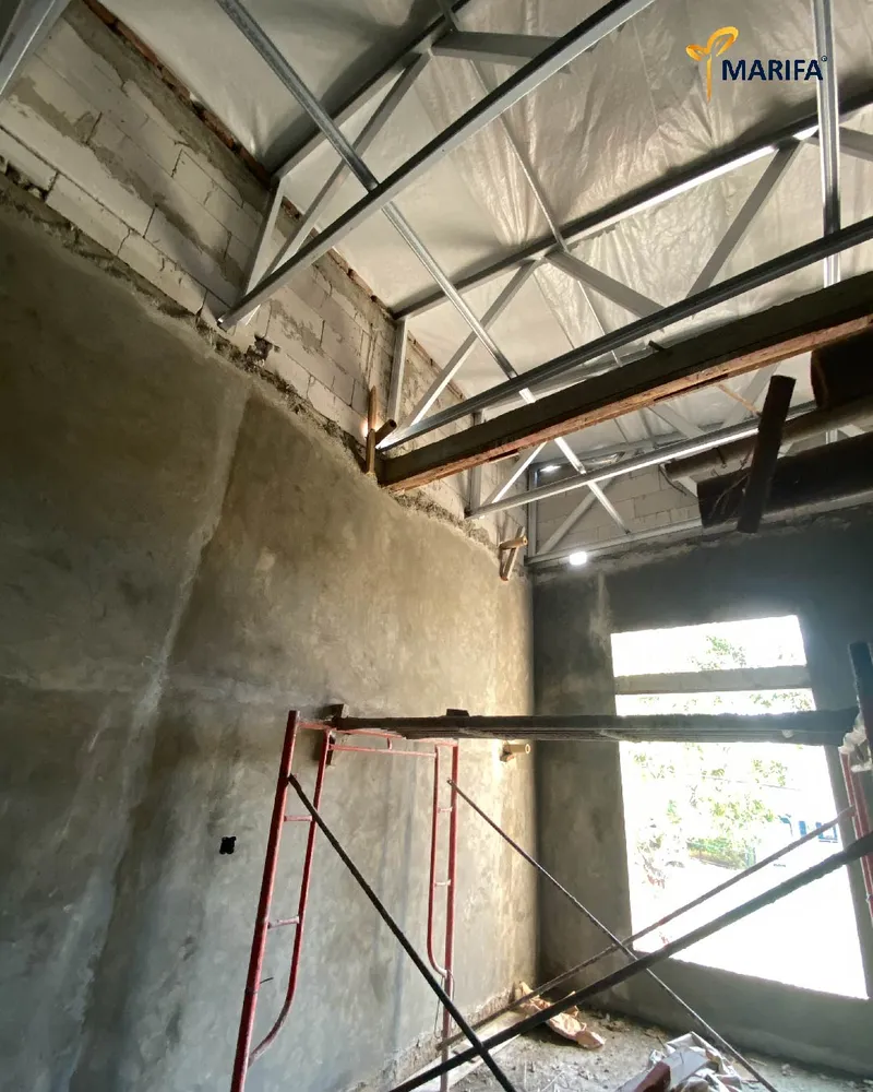 Bersih, rapi, siap huni! update proyek rumah 1 lantai di bogor bersama marifa property 1