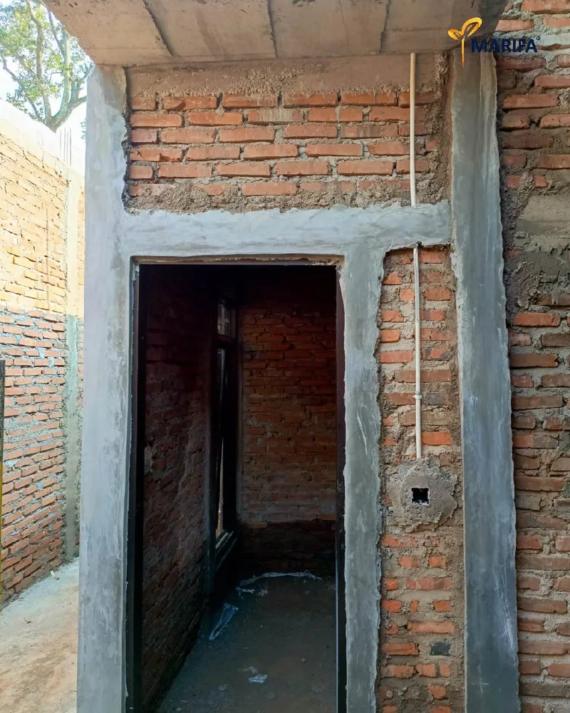 Bersih, rapi, siap huni! update proyek rumah 1 lantai di bogor bersama marifa property 1