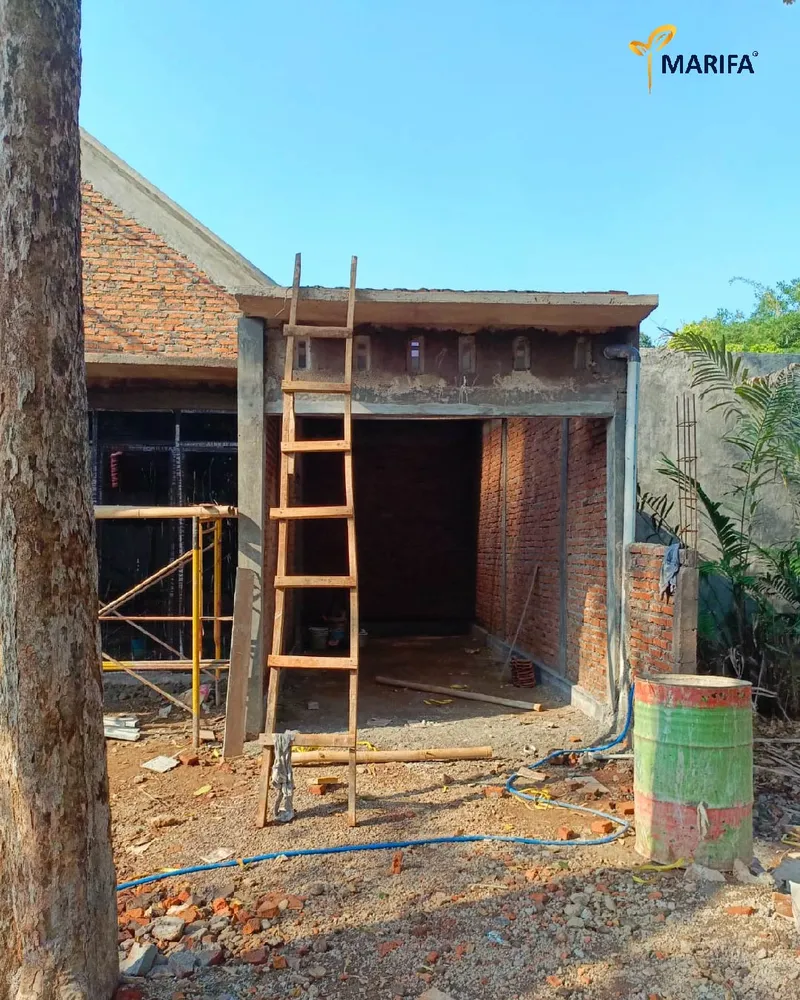Bersih, rapi, siap huni! update proyek rumah 1 lantai di bogor bersama marifa property 10