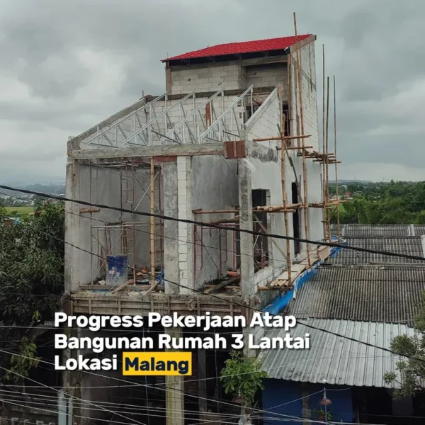 Bersih, rapi, siap huni! update proyek rumah 1 lantai di bogor bersama marifa property 4