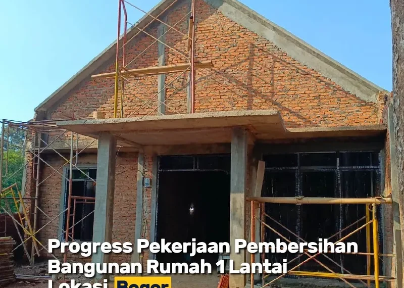 Bersih, rapi, siap huni! update proyek rumah 1 lantai di bogor bersama marifa property 5