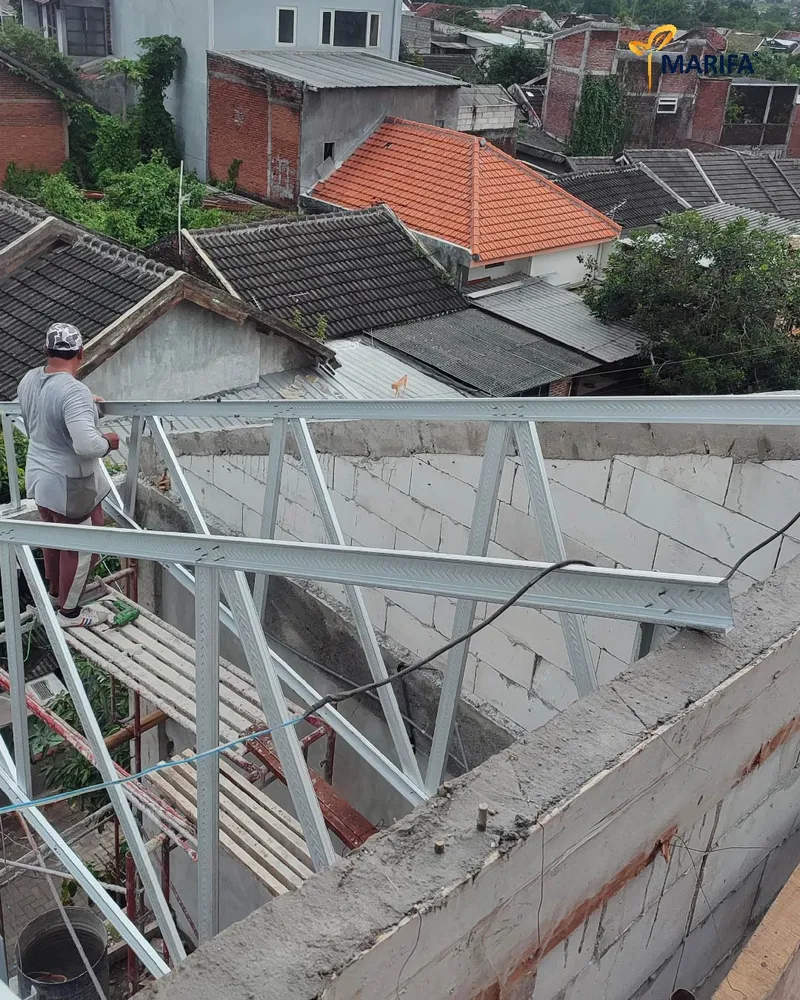 Bersih, rapi, siap huni! update proyek rumah 1 lantai di bogor bersama marifa property 8