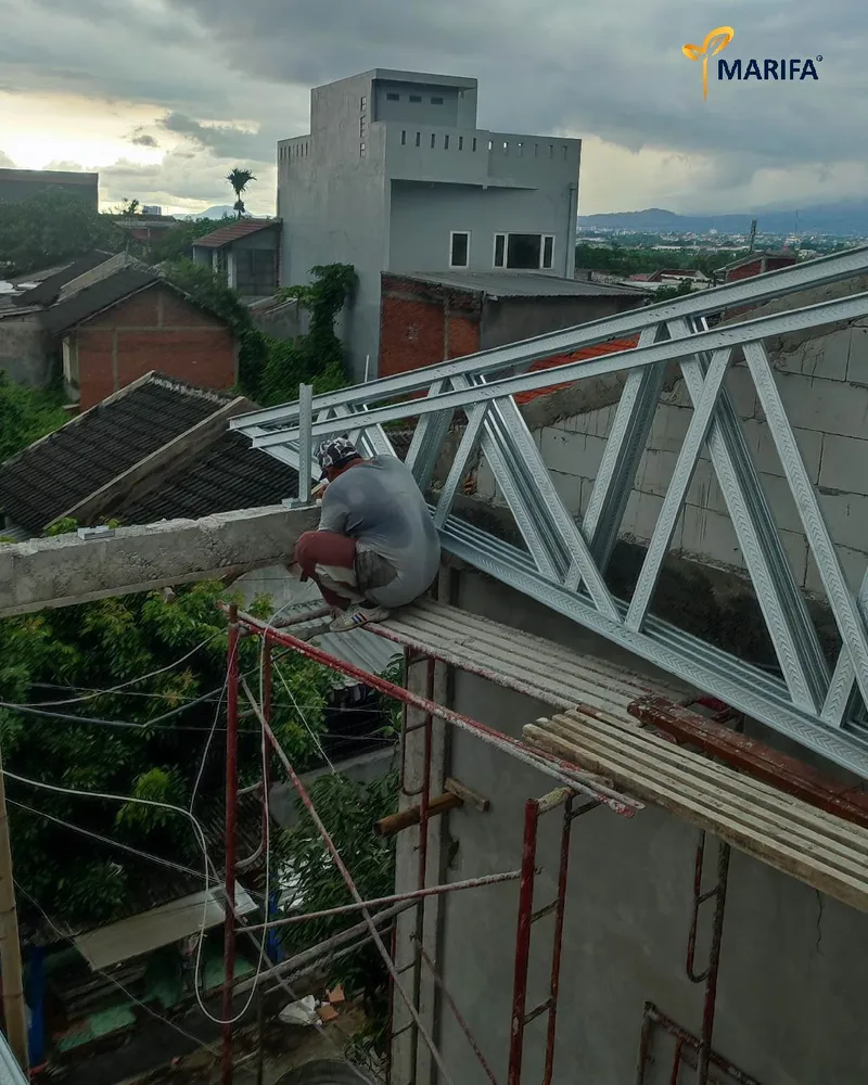 Bersih, rapi, siap huni! update proyek rumah 1 lantai di bogor bersama marifa property 9