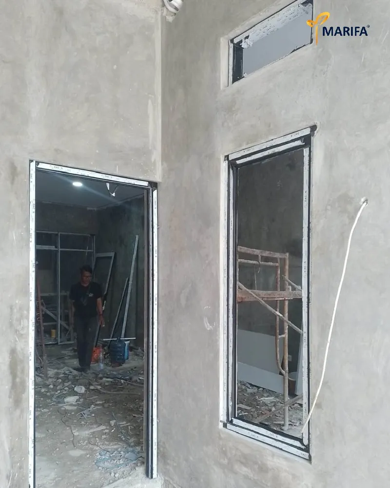 Bersih, rapi, siap huni! update proyek rumah 1 lantai di bogor bersama marifa property 9