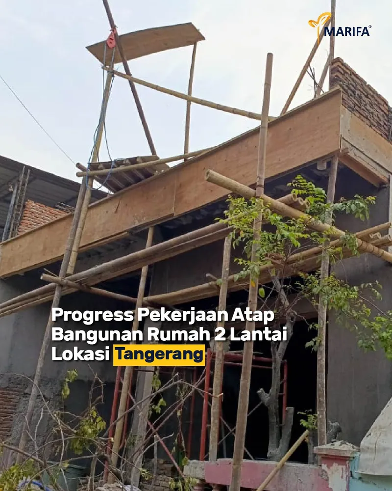 Rumah dua lantai impian di tangerang proyek terbaru dari marifa property! 1