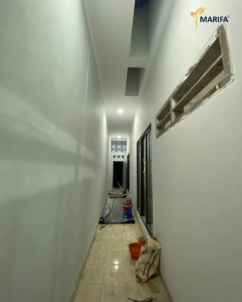 Rumah impian di surabaya proyek marifa property yang masuk tahap finishing 3