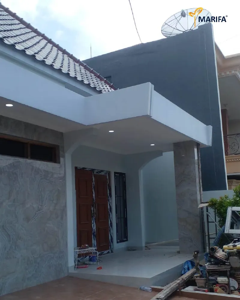 Rumah impian di surabaya proyek marifa property yang masuk tahap finishing 7